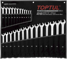 Набір ключів ріжково-накидних Toptul GPAA2602 6-32 мм 26 шт