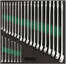 Набір ключів ріжково-накидних Toptul GVC2604 6-32 мм 26 шт