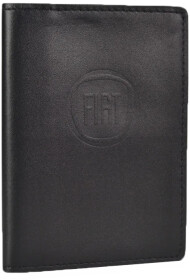 Портмоне-органайзер Poputchik 4024-026 з логотипом Fiat колір чорний