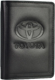 Портмоне-органайзер Poputchik 5062-041 с логотипом Toyota цвет черный
