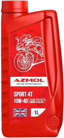 Моторное масло 4T Azmol Sport 10W-40 полусинтетическое