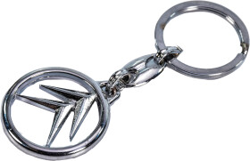 Брелок AutoTechteile з логотипом Citroen сірий CI1