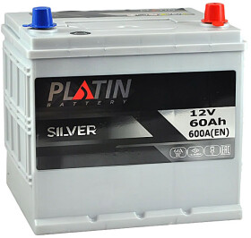Акумулятор Platin 6 CT-60-R Silver APLJIS6600600