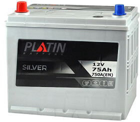Акумулятор Platin 6 CT-75-L Silver APLJIS6751750