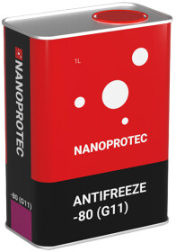 Концентрат антифризу Nanoprotec -80° G11 синій
