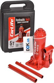 Домкрат Carlife бутылочный гидравлический 5 т bj405p