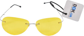 Автомобильные очки для ночного вождения Autoenjoy Premium L03Y стиль "авиатор"