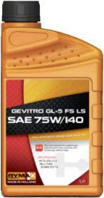 Трансмиссионное масло Rymax Gevitro GL-5 LS 75W-140 синтетическое