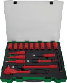 Набір торцевих головок та компонентів Toptul GZC1609 1/2