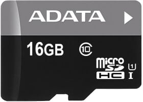 Карта памяти Adata Premier microSDHC 16 ГБ