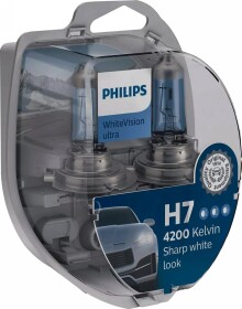 Автолампа Philips WhiteVision Ultra H7 PX26d 55 W 12972WVUSM