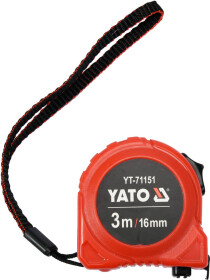 Рулетка Yato  3 м