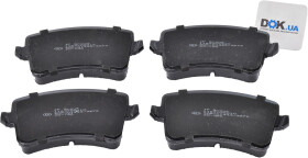 Тормозные колодки JP Group 1163706810