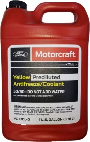 Готовый антифриз Ford Prediluted Antifreeze/Coolant желтый