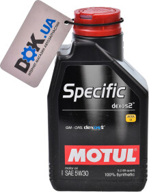 Моторное масло Motul Specific Dexos 2 5W-30 синтетическое