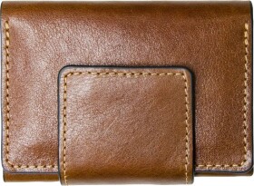 Візитниця Grande Pelle 11411 колір коньячний