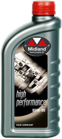 Трансмиссионное масло Midland High Perfomance GL-5 80W-90 минеральное