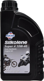 Моторна олива 4Т Fuchs Silkolene Super 4 10W-40 напівсинтетична