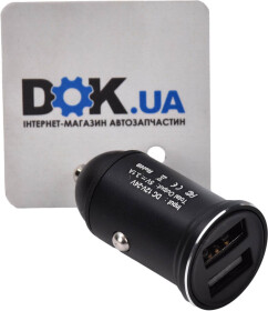 USB зарядка в авто Pulso C-31203BK C-31203BK