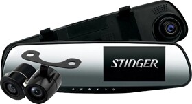 Відеореєстратор дзеркало Stinger DVR-M489FHD Cam
