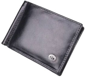 Затискач для купюр ST Leather ST Leather 19417 чорний