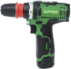 Шуруповерт Apro аккумуляторный 12DC (2 аккумулятора + ЗУ + чехол)
