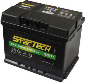 Акумулятор Startech 6 CT-60-R SRT12060680AGM