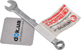 Ключ ріжково-накидний Intertool HT1208 I-подібний 8 мм