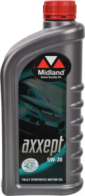 Моторна олива Midland Axxept 5W-30 синтетична