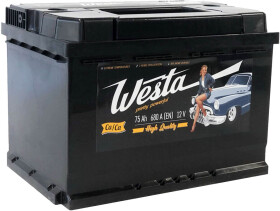 Аккумулятор Westa 6 CT-75-R WST7501L3