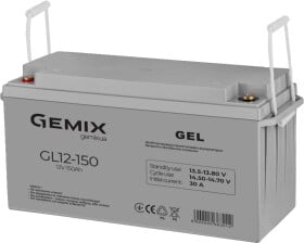 Акумулятор для ДБЖ Gemix GL12-150 12 V 150 Аг