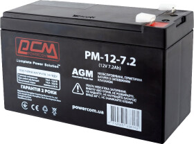 Акумулятор для ДБЖ Powercom PM-12-7.2 12 V 7.2 Аг