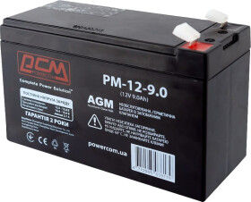 Акумулятор для ДБЖ Powercom PM-12-9 12 V 9 Аг