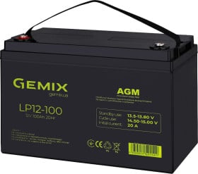 Акумулятор для ДБЖ Gemix LP12-100 12 V 100 Аг