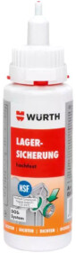 Герметик Würth Lager-Sicherung Hochfest зелений