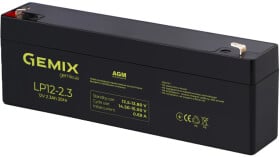 Акумулятор для ДБЖ Gemix LP12-2.3 12 V 2.3 Аг