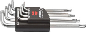 Набір ключів TORX Würth Zebra 071537100 T9-T40 з кулеподібним наконечником 8 шт