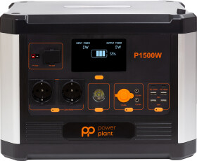 Зарядная станция PowerPlant P1500W 1500 W 1536 Wh / 426667 mAh