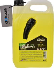 Омыватель стекла Brexol Screen Wash Summer летний 1 °С лимон