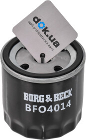 Масляный фильтр Borg & Beck BFO4014