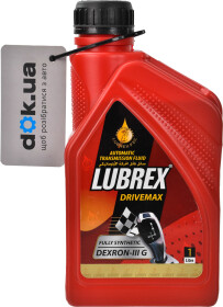 Трансмиссионное масло Lubrex Drivemax ATF III синтетическое