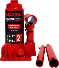 Домкрат Maxion бутылочный гидравлический 2 т MXAC-ВJ2Т
