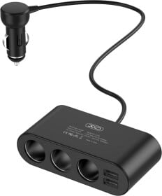 Розгалужувач прикурювача з USB XO Car Charger CC40