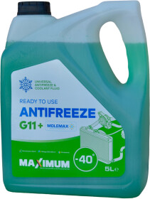 Готовий антифриз Maximum Anti-Freeze G11+ зелений -40 °C
