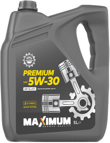 Моторное масло Maximum Premium 5W-30 полусинтетическое