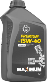 Моторное масло Maximum Premium 15W-40 минеральное