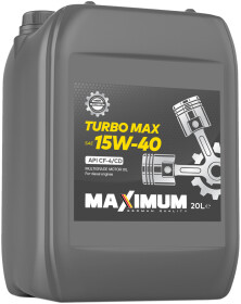 Моторное масло Maximum Turbo Max 15W-40 полусинтетическое