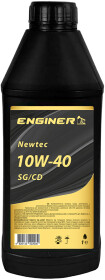 Моторное масло ENGINER Newtec 10W-40 полусинтетическое