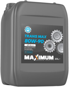 Трансмиссионное масло Maximum Trans Max GL-4 80W-90 минеральное