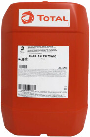 Трансмиссионное масло Total Traxium Axle 8 GL-5 75W-90 синтетическое